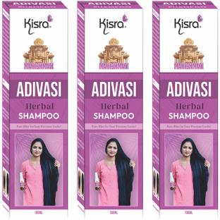 KISRA Mahishmati Adivasi Herbal Shampoo for Healthy Scalp & Hair Growth