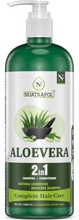 NUATRAFOL Aloe Vera 2-in-1 Shampoo & Conditioner | Hydrating & Nourishing Formula