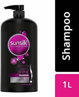 SUNSILK STUNING BLACK SHINE SHAMPOO 1 L