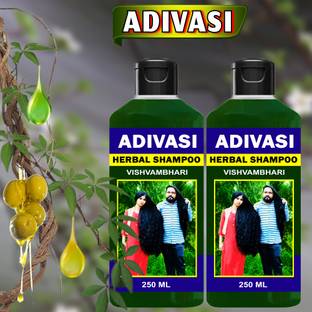 Vishvambhari Natural Adivasi & Aamla Hair Shampoo Chemical And Paraben Free Shampoo
