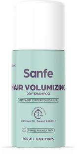 Sanfe Hair Volumizing Dry Shampoo|Instantly refreshes & add volume|Leaves no residue