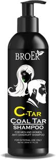 BROER C TAR Coal Tar Anti dandruff Shampoo | With salicylic acid 2% w/w scalp shampoo