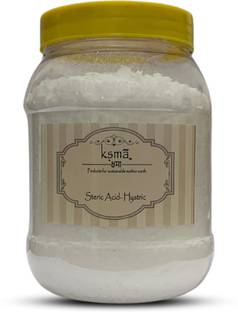 KSMA Stearic Acid For Making Cosmetics, Soap Making Raw Material 200gm