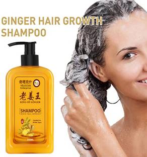 Velocius Enterprise Ginger Black seed Hair Fall Shampoo for Hair Growth & Hair Fall Control