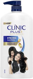Clinic Plus 1L hair shampoo with milk protein Multivitamin for Strong & Long, Healthy Hair