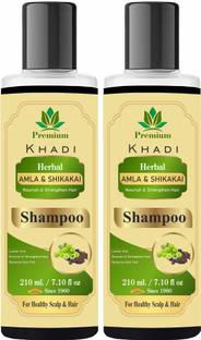 Premium Khadi Natural Amla Sikakai Shampoo