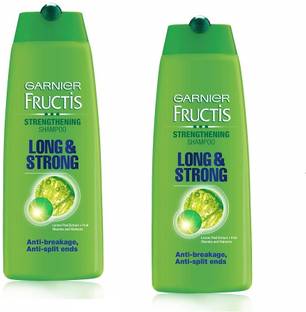 GARNIER Fructis, Shampoo Strengthening & Repairing, Long & Strong, 2x175ml