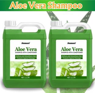 Sonavi Hair Shampoo with Aloe Vera | For Shine, Hair Fall and Routine Use Shampoo