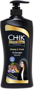 Chik Protein Solution Thick And Glossy Shampoo, Bhringraj Oil & Black Tea