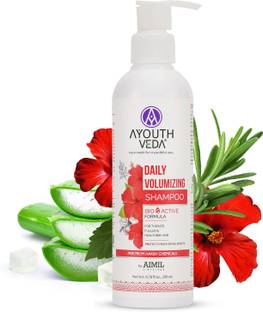 Ayouthveda Daily Volumizing Shampoo|Bio-Active Formula For Thicker Fuller & Healthier Hair
