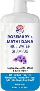 SV PROFESSIONAL Rosemary Anti-HairFall Shampoo with Rosemary & Methi Dana for Reducing Hair Loss