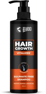 BEARDO Hair Growth Vitalizer Sulphate Free Shampoo | Hair Fall Control
