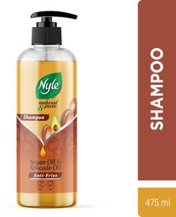 Nyle Natural & Pure Anti-Frizz Shampoo,Paraben Free,With Argan Oil & Avocado Oil