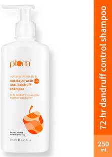 Plum Anti-Dandruff Shampoo with Volcanic Minerals & 0.5% Salicylic Acid