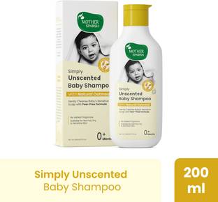 Mother Sparsh Simply Unscented Baby Shampoo With Natural Oatmeal,Tear & Fragrance Free Shampoo