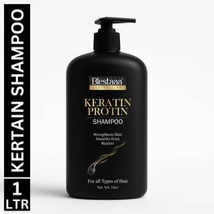 blestaaa essentialss Keratin Shampoo Strengthening & Repair Formula | Smooth, Silky & Frizz-Free Hair