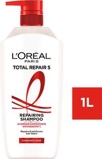 L'Oréal Paris Total Repair 5 Shampoo | Pro-Keratin & Ceramide For Damaged and Weak Hair