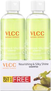 VLCC Nourishing & Silky Shine Shampoo with Buy One Get One
