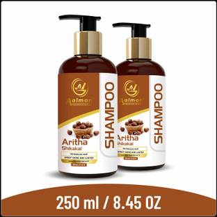 Aalman Professional Shampoo-Aritha -Shikakai Herbal and Chemical-Free For hair Growth