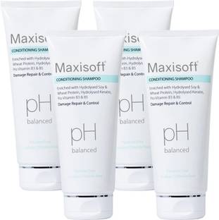 Maxisoft Conditioning Shampoo 200 ml| With Aloe, Keratin & Wheat Germ Oil