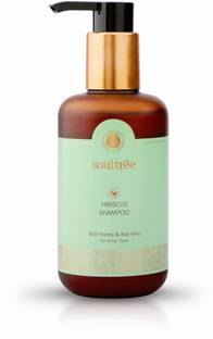 SoulTree Hibsicus Shampoo With Honey & Aloe Vera, For All Hair Types