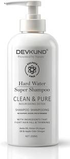devkund presented by nature Natural Hard Water Shampoo Oily Hair, Hard water areas Anti Hair Fall