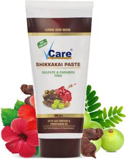 Vcare Natural Shikkakai Paste-Reduces hair fall | Promotes Hair Growth(Pack of 1)