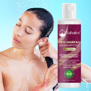 Sabates Anti Hair fall Shampoo For Men & Women` Repairs Hair Texture & Volume