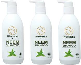 NIMBARKA Neem Shampoo For Healthy hair And Long Hair 250*3 Pack Of 3