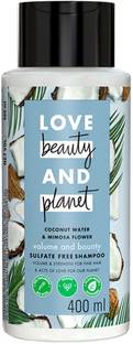 Love Beauty And Planet Coconut Water and Mimosa Flower Sulfate Free Volume and Bounty Shampoo