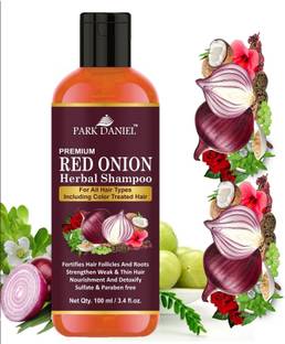 PARK DANIEL Premium RED ONION OIL Herbal Shampoo For Hair Growth