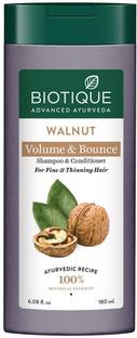 BIOTIQUE Bio Walnut Bark Volumizing Shampoo 180 Ml