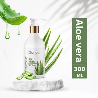 ZEROIC Aloe Vera Shampoo for Dandruff & Hairfall Control - Suitable for all Hair types