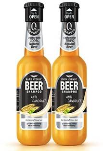 PARK AVENUE Anti Dandruff Beer Shampoo for Men 180ml (Pack of 2)