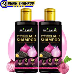 Phillauri Onion Hair Oil With Black Seed onion Shampoo Extracts Controls Hair Fall