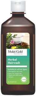 AXIOM Mukti Gold Herbal Hair Wash,Helpful for Growth, Controlling Dandruff
