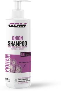 gdm nutraceuticals llp Onion Shampoo for Hair Growth & Hair Fall Control with Onion & Plant Keratin