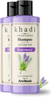 AMRITANSH Khadi Rosemary Anti Hair Fall Shampoo | Strengthens Roots & Reduces Hair Fall