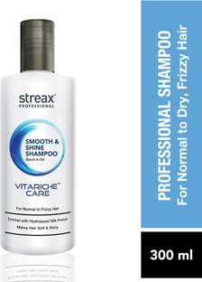 Streax Professional Vitariche Care Smooth & Shine Shampoo, Post care,