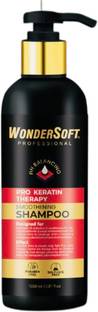 Wondersoft Professional PH Balancing Pro Keratin Smoothening Shampoo Sulphate Paraben Free