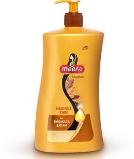 Meera Hairfall Care Shampoo,Shikakai and Goodness Of Badam ,Paraben Free