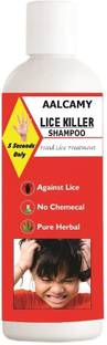 AALCAMY LICE KILLER SHAMPOO | KILLS LICE, LICE EGGS & NITS|REDUCES ITCHING & IRRITATION