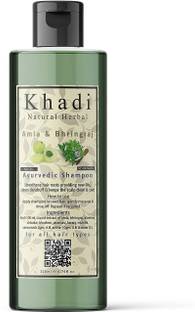 khadi natural herbal Amla & Bringraj Shampoo - Paraben Free Organic