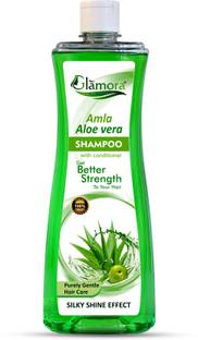 Glamora Aloevera Amla Shampoo for better Hair Care