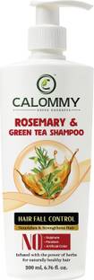 CALOMMY Rosemary & Green Tea Shampoo For Hair Fall Control