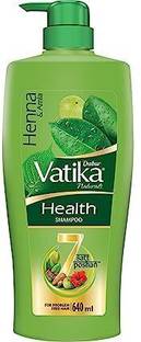 Dabur Vatika Health Shampoo - 640ml,With 7 natural ingredients
