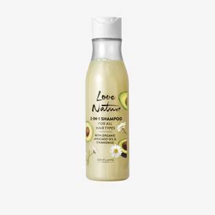 Oriflame Sweden Love Nature 2-in-1 Shampoo with Organic Avocado Oil & Chamomile