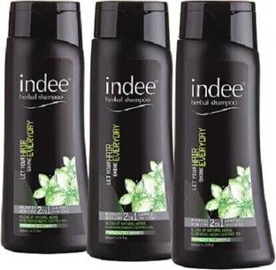 Indee Herbal Shampoo + Conditioner | Dandruff & Breakage Control