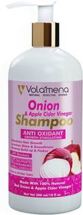 Volamena Onion and Apple Cider stimulate Hair Growth Shampoo for Men & Women