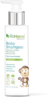 The Eco Mama Gentle Baby Shampoo-Organic &Tear-Free Formula ideal for toddlers pack of 2